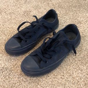 Navy Blue Converse